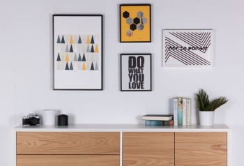 Cuadros para composiciones decorativas