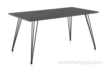 Mesa de Comedor Efecto Oxido/Hierro (160x90)