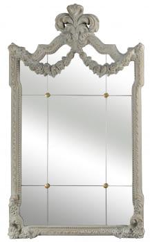 Espejo Clasic I Blanco Rozado  (103x60)